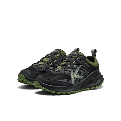 Keen Big Kids' Zionic Waterproof Shoe | Black/Bronze Green