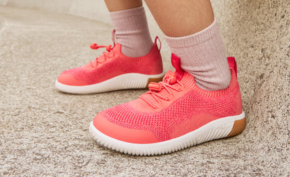 Keen Big Kids' KNX Knit Sneaker | Dubarry/Star White