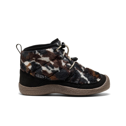 Keen Big Kids' Howser II Waterproof Chukka | Black/Star White