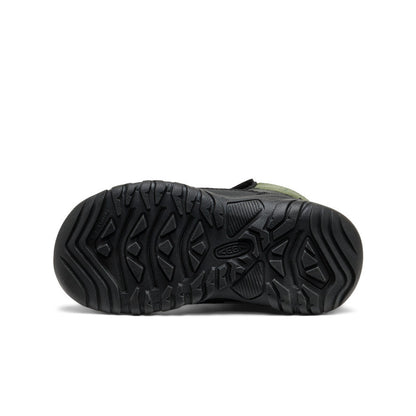 Keen Little Kids' Kanibou Waterproof Winter Boot | Black/Bronze Green