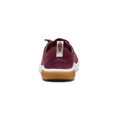 Keen Little Kids' KNX Leather Sneaker | Fig/Star White