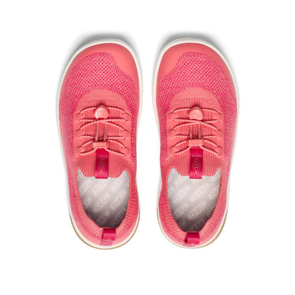 Keen Big Kids' KNX Knit Sneaker | Dubarry/Star White